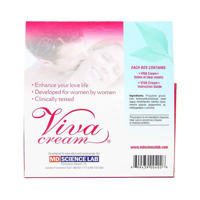 Viva Cream: Stimulating Cream For Women 3 Tube