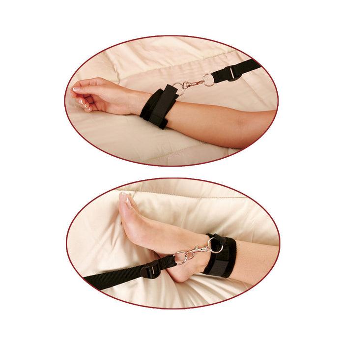 Fetish Fantasy Bed Bindings Restraint Kit