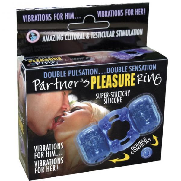 Partners Pleasure Ring - Blue