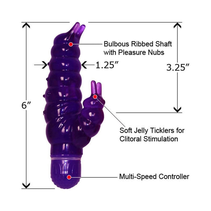 Buzzing Baby Caterpillar Waterproof Vibrator