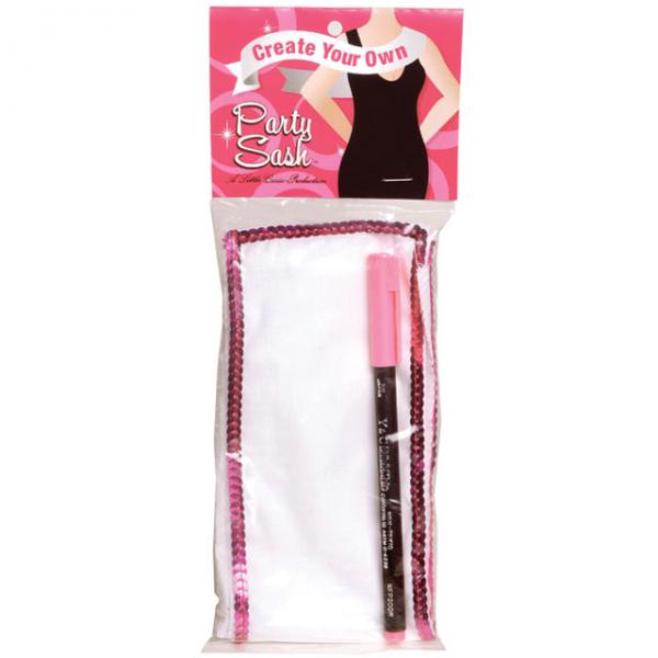 Create Your Own Sash