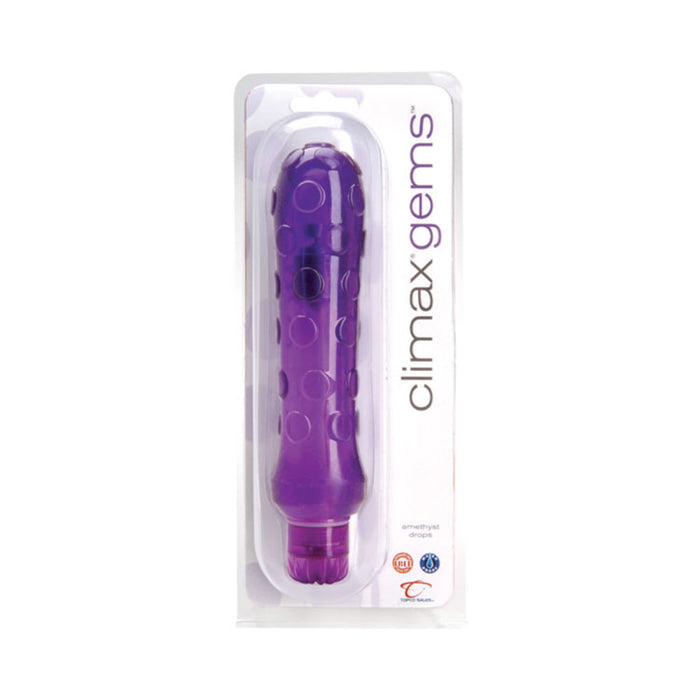 Climax Gems Drops Amethyst Purple Vibrator