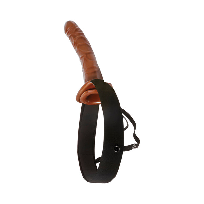 10'' Chocolate Dream Hollow Strap-On