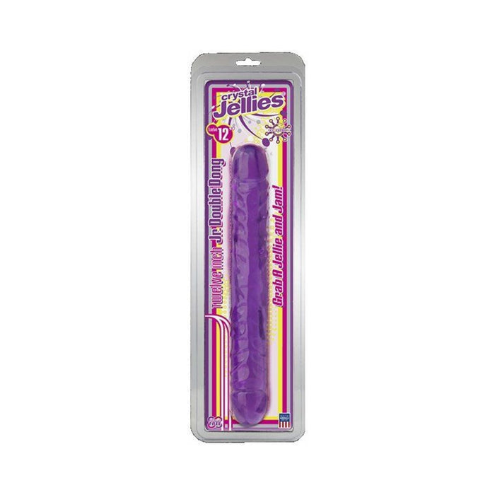Jellies Jr 12'' Double Dong - Purple