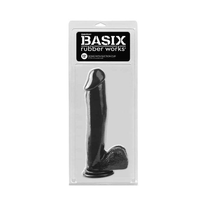 The Screw Giant 12.5 inches Dildo Black