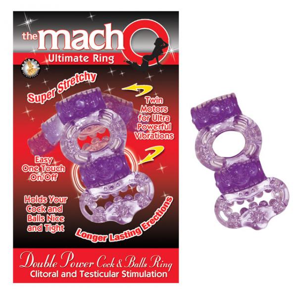 Macho 2x Power Cock/ball Ring