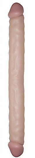 Real Skin All American Whoppers Double Dong 18'' - Beige