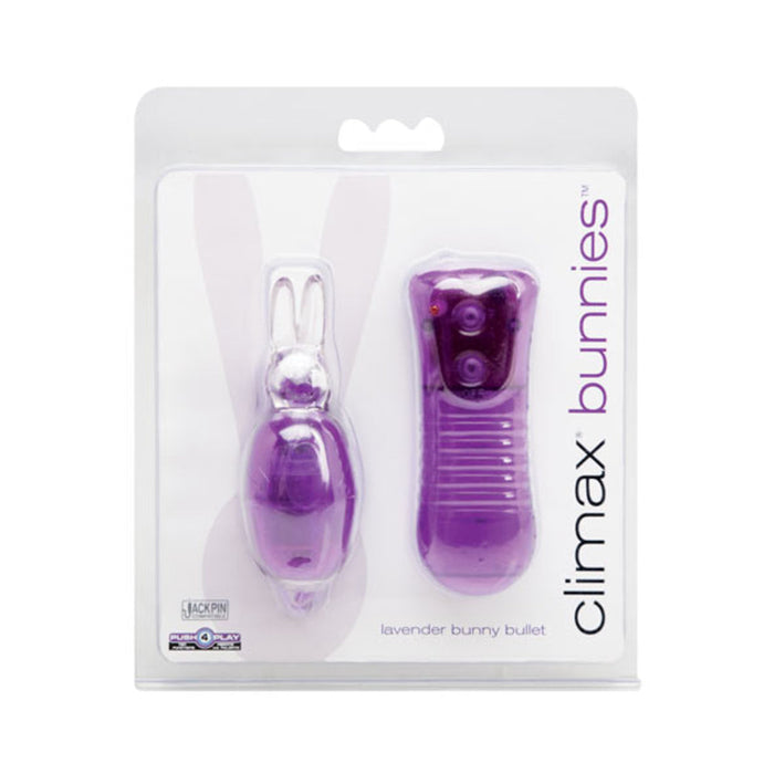 Climax Bunnies Bunny Bullet Vibrator Purple