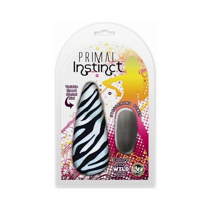 Primal Instincts Zebra Bullet