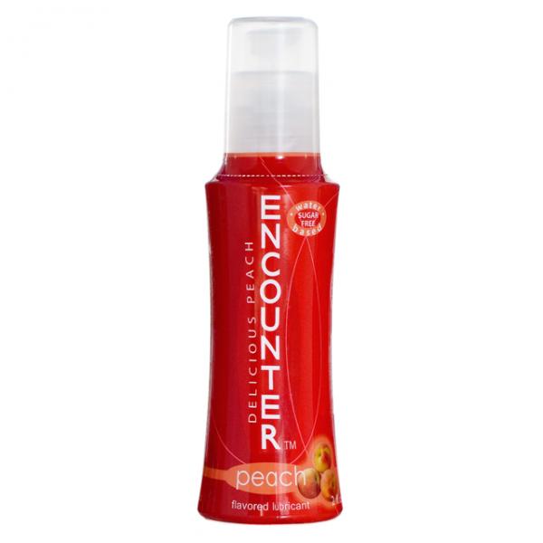 Delicious Encounter Flavored Lubricant Peach 2 Ounce