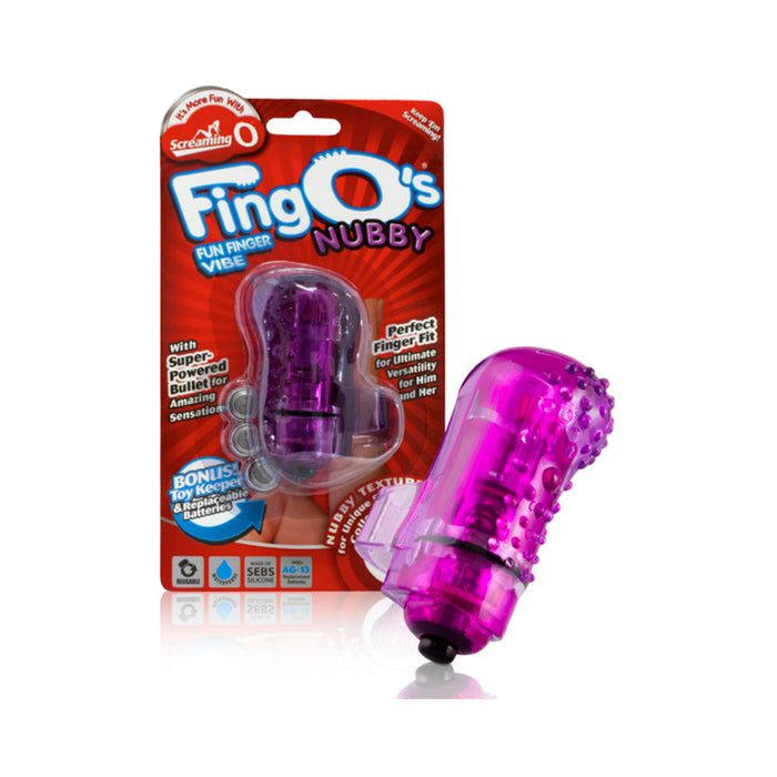 Screaming O FingO Nubby (Purple)