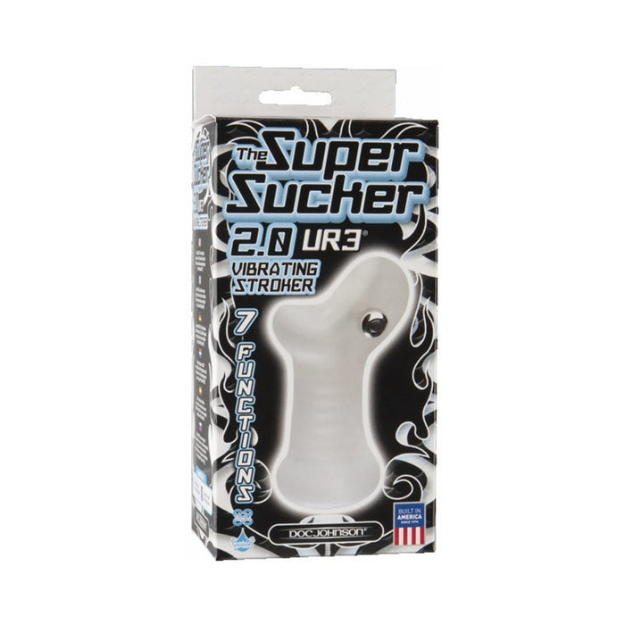The Super Sucker 2.0 Vibrating Stroker