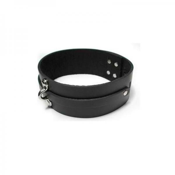 Kinklab leather bondage collar