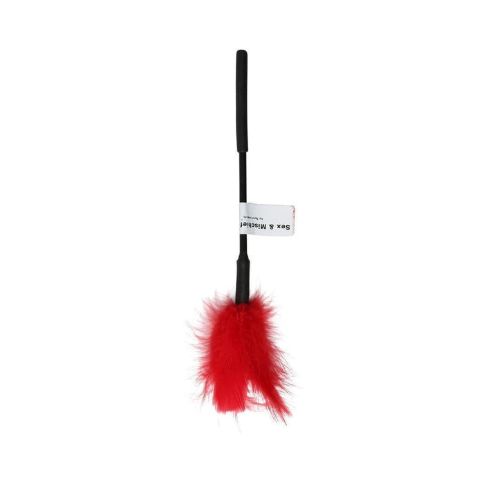 Feather Ticklers 7 inches Red