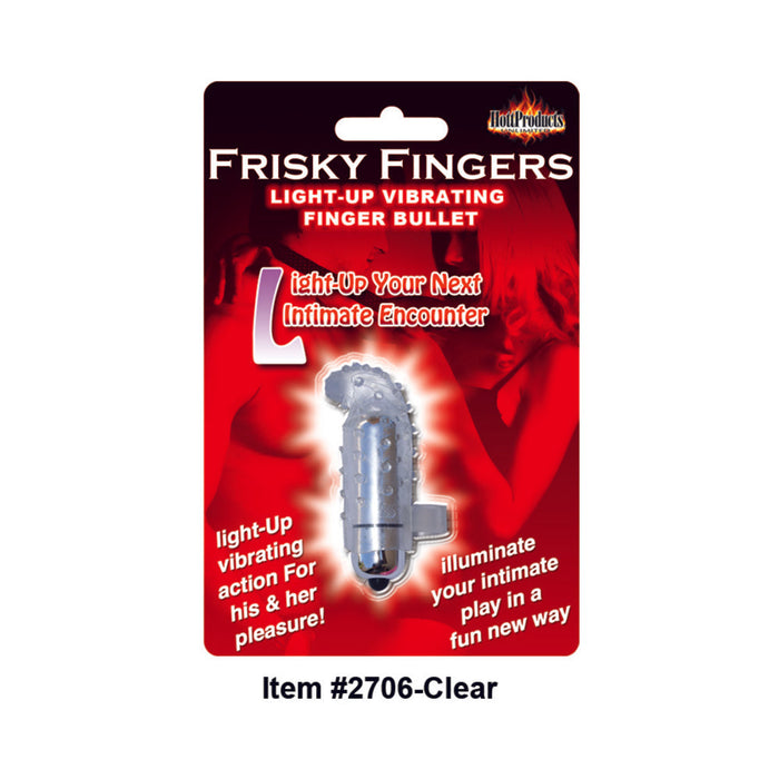 Light Up Frisky Finger - Clear.