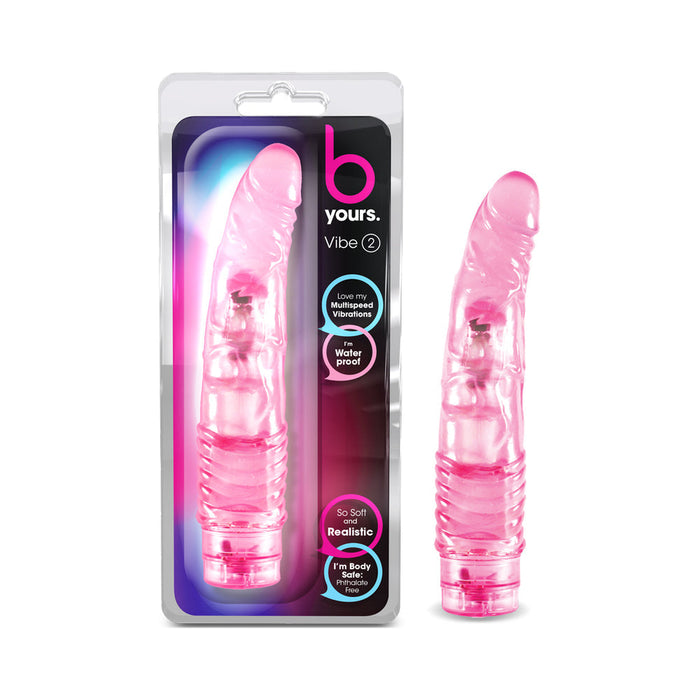 B Yours Cock Vibe 2 Realistic Vibrating Dildo