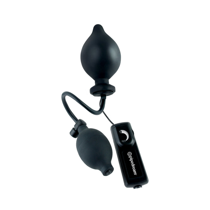 Inflatable Sphincter Stretcher Butt Plug Large Black