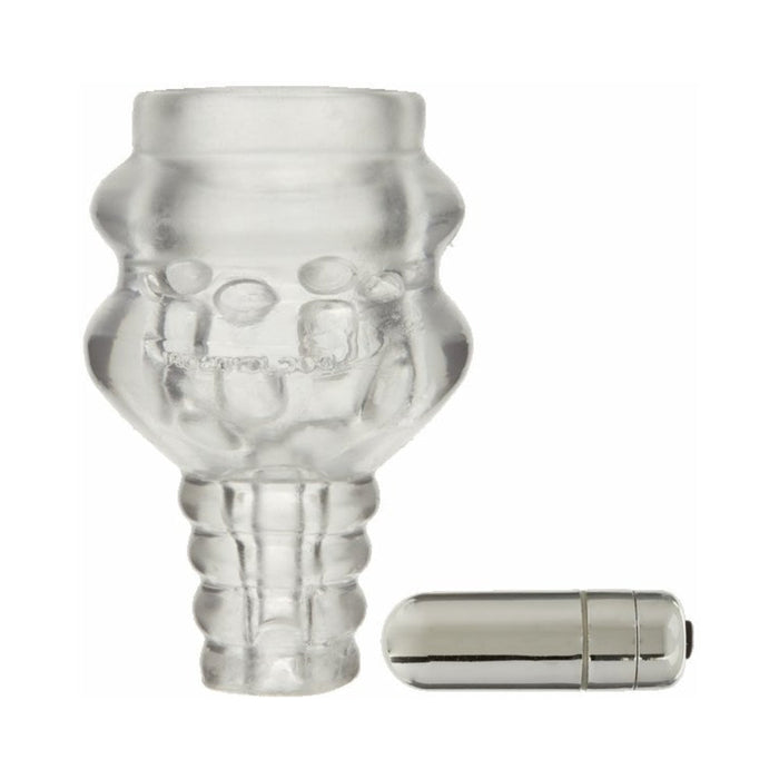 Super Ball Sucker 7 Functions Vibrations Clear