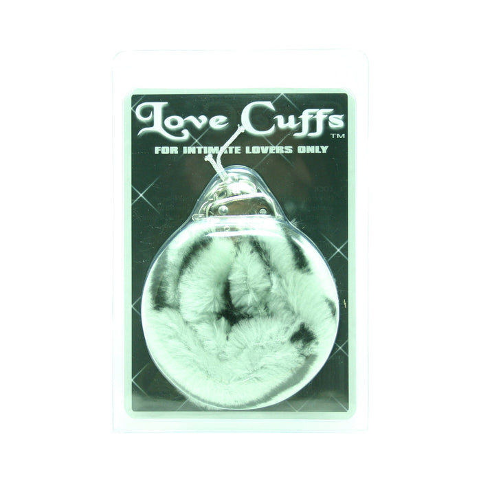 Plush Love Cuffs Zebra