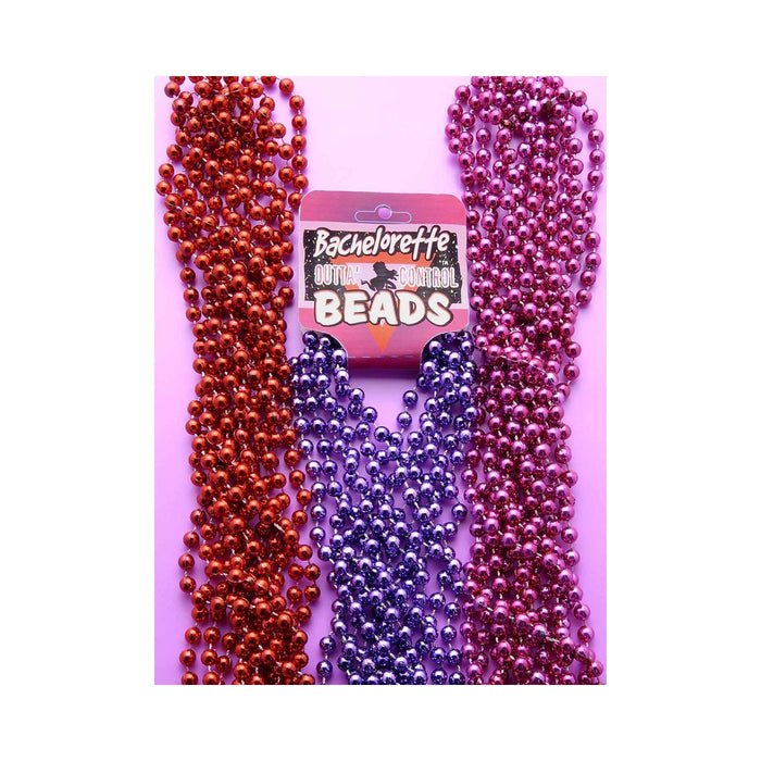 Bachelorette Beads-Pink(6/per)