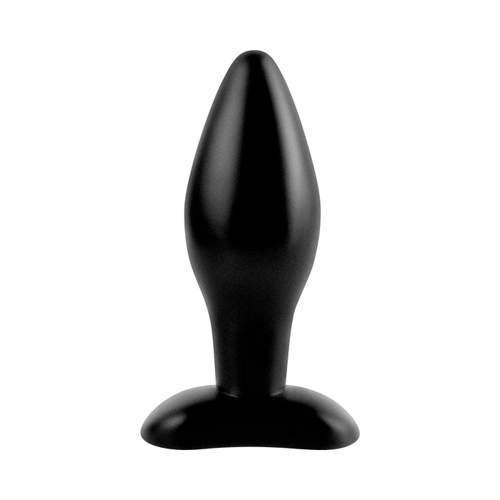 Anal Fantasy Medium Silicone Plug Black