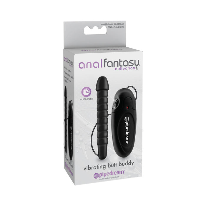 Anal Fantasy Vibrating Butt Buddy Black