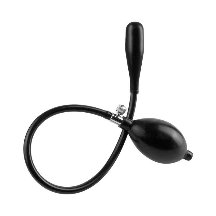 Anal Fantasy Inflatable Silicone Ass Expander Black