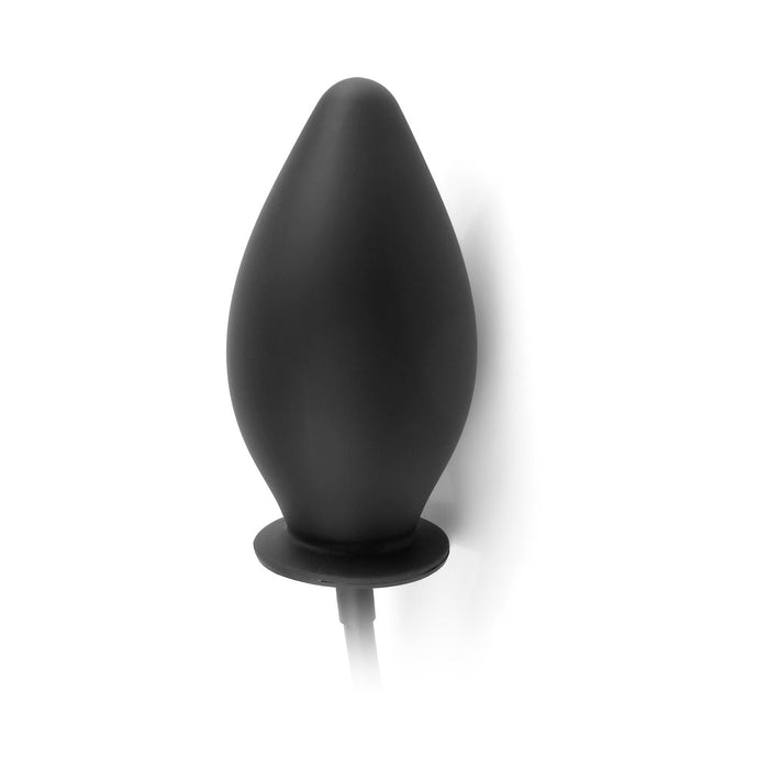 Anal Fantasy Inflatable Silicone Plug Black