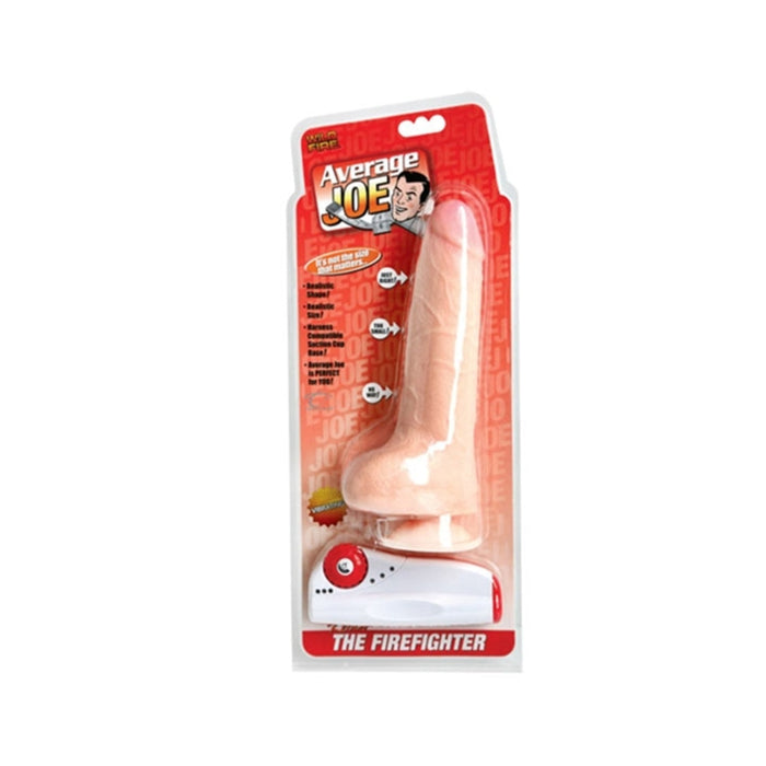 Average Joe The Fire Fighter Kevin Vibrating Dildo