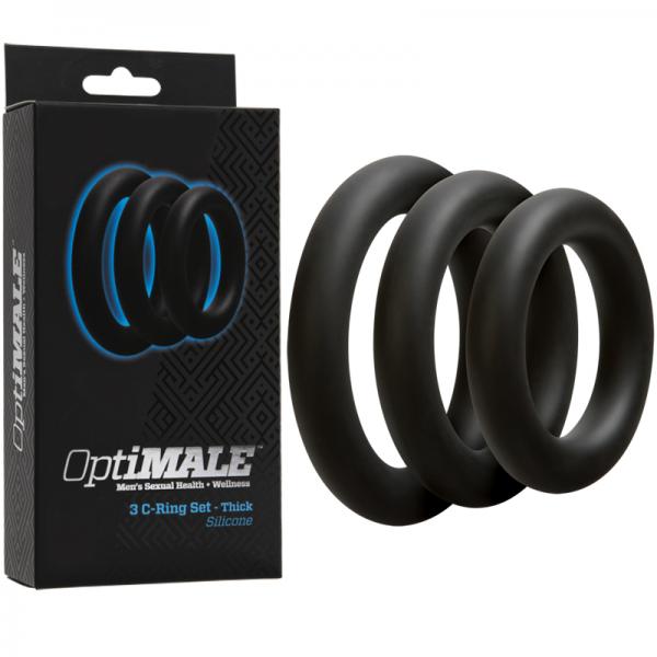 Optimale 3 C-ring Thick Set Black