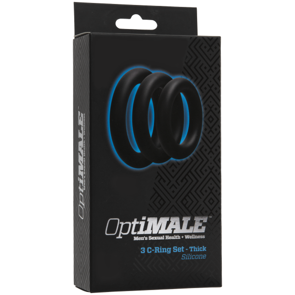 Optimale 3 C-ring Thick Set Black