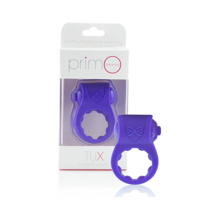 PrimO Tux Blue Vibrating Ring