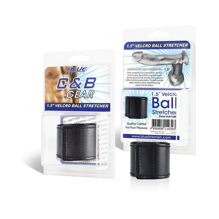 C & B Gear 1.5 inches Velcro Ball Stretcher Black
