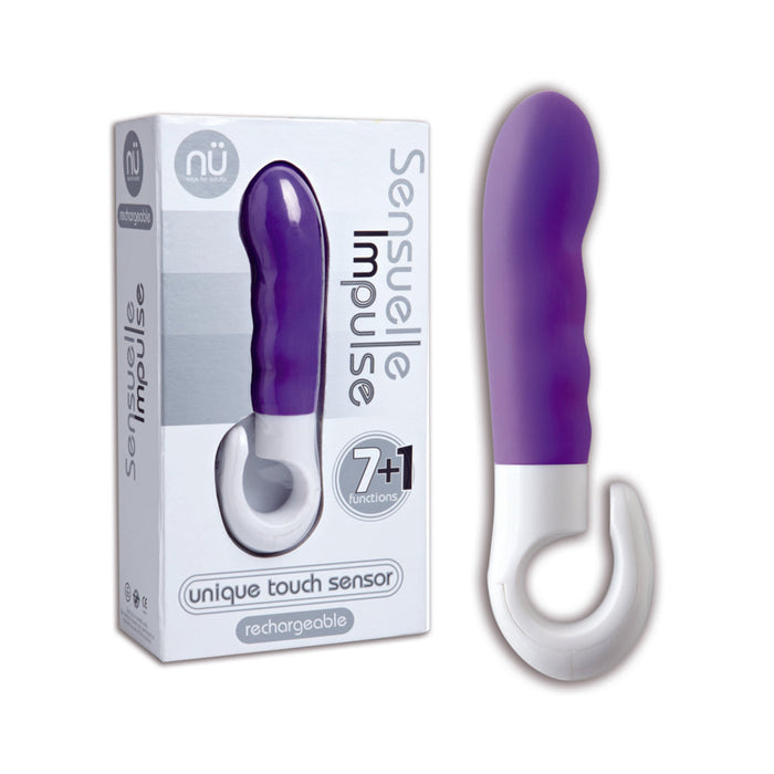 Sensuelle Impulse 7+1 Functions Slimline Vibrator Purple