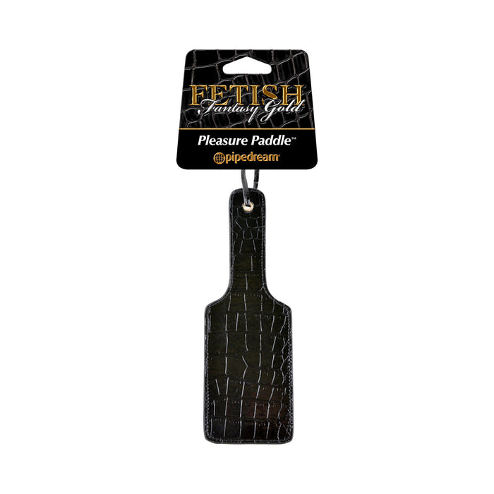 Fetish Fantasy Gold Pleasure Paddle Black