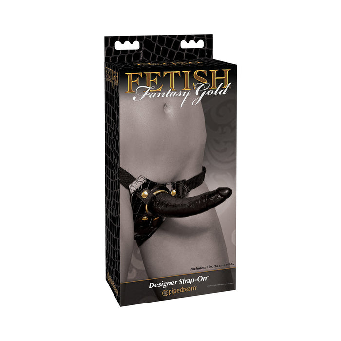 Fetish Fantasy Gold Designer Strap On Black