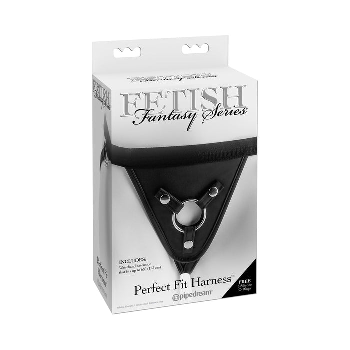 Perfect Fit Harness Black