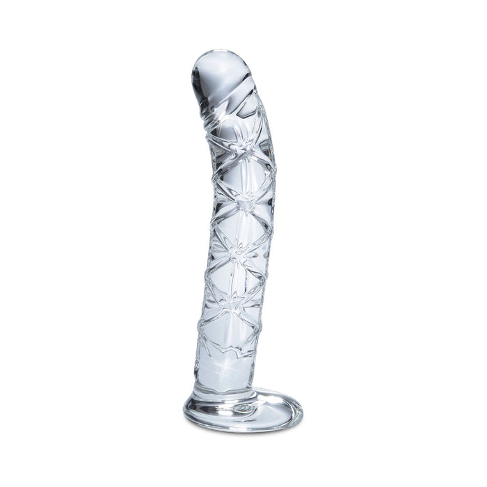 Icicles No. 60 Glass G-Spot Dong Clear