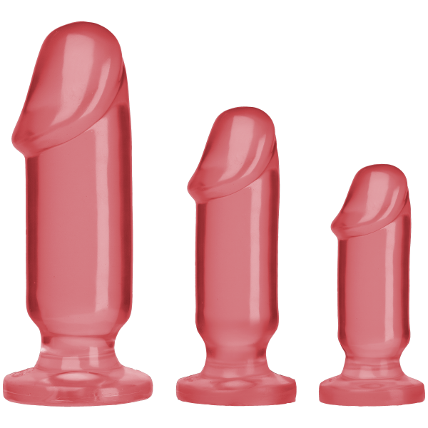 Crystal Jellies Anal Starter Kit Pink