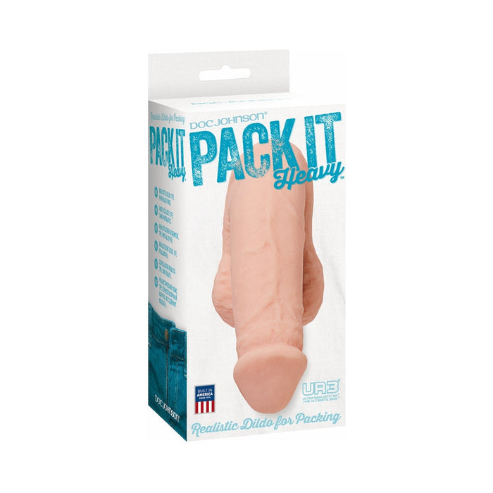 Pack It Heavy Realistic Dildo For Packing