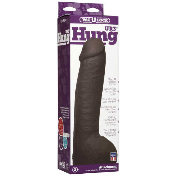 Vac-U-Lock Ultraskyn 12 Hung - Chocolate