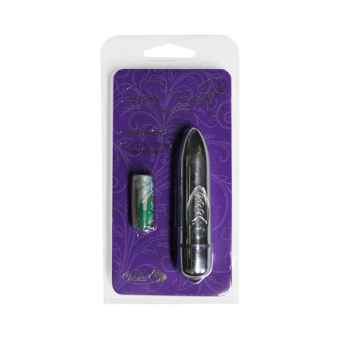BFF Waterproof Vibrating Bullet Silver