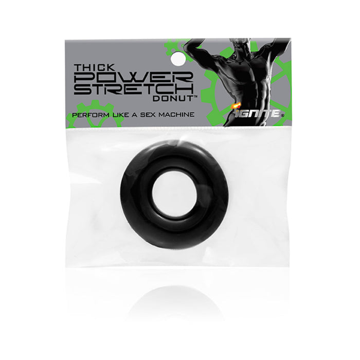 SI Thick Power Stretch Donut Black