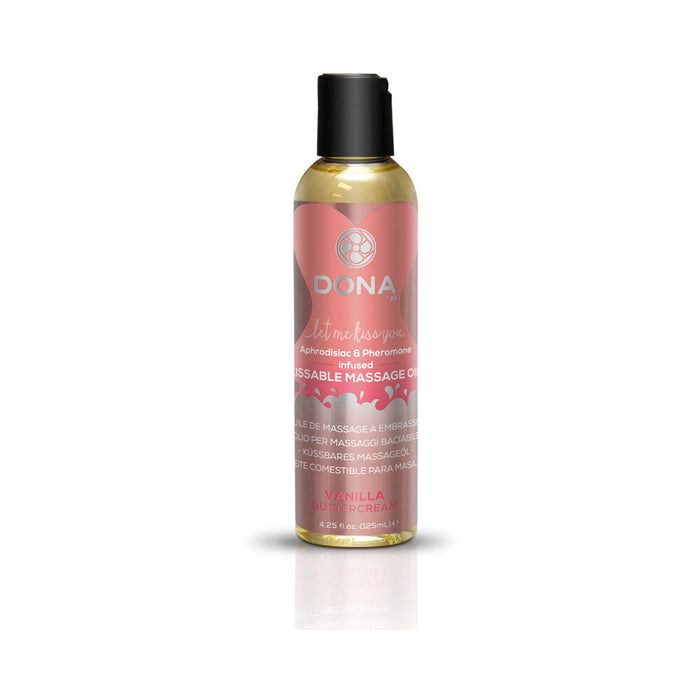 Dona Kissable Massage Oil Vanilla Buttercream 3.75oz