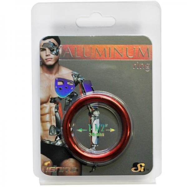 Aluminum Ring - Hellfire Red 1.5''