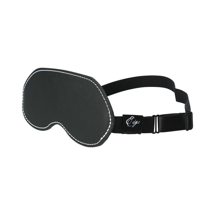 Edge Leather Blindfold Black OS
