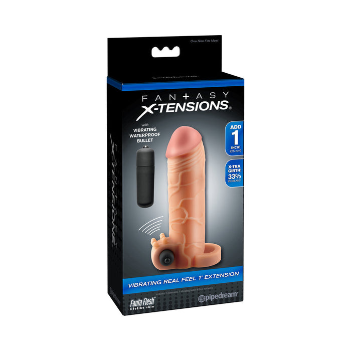 Vibrating Real Feel 1 inch Extension