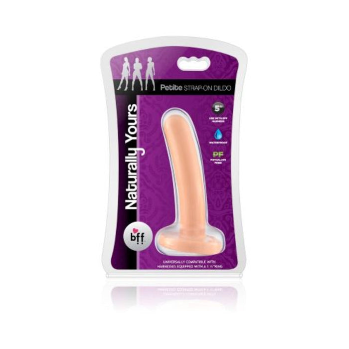 BFF Petite Strap On 5 inches Beige
