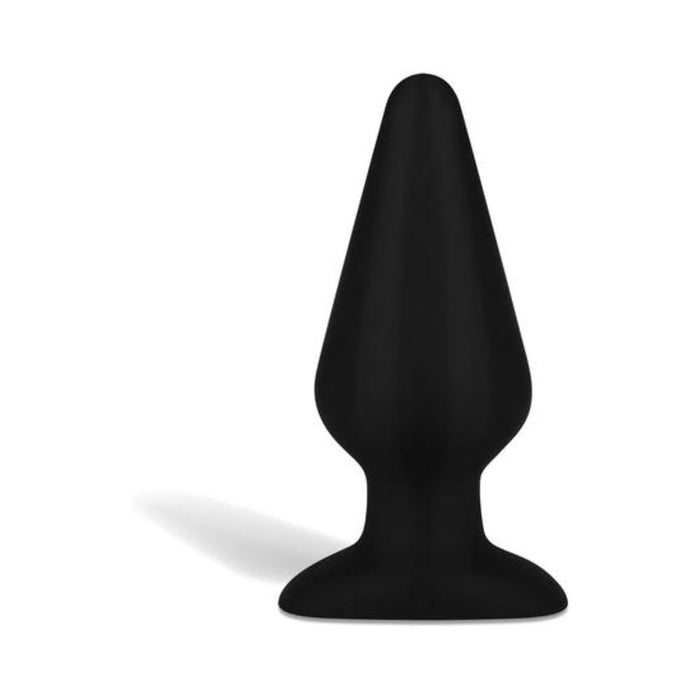 Hustler Anal Silicone Butt Plug 6 inches Black