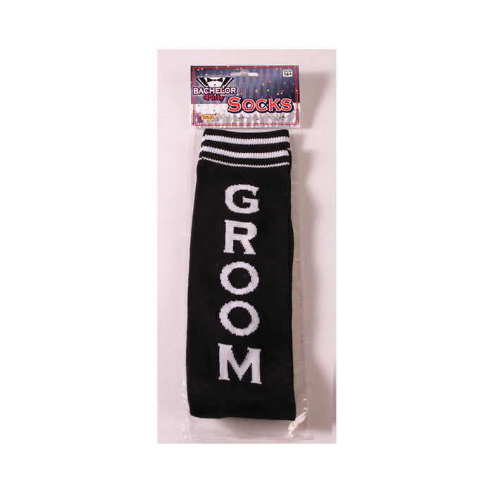 Bachelor Party Groom Socks